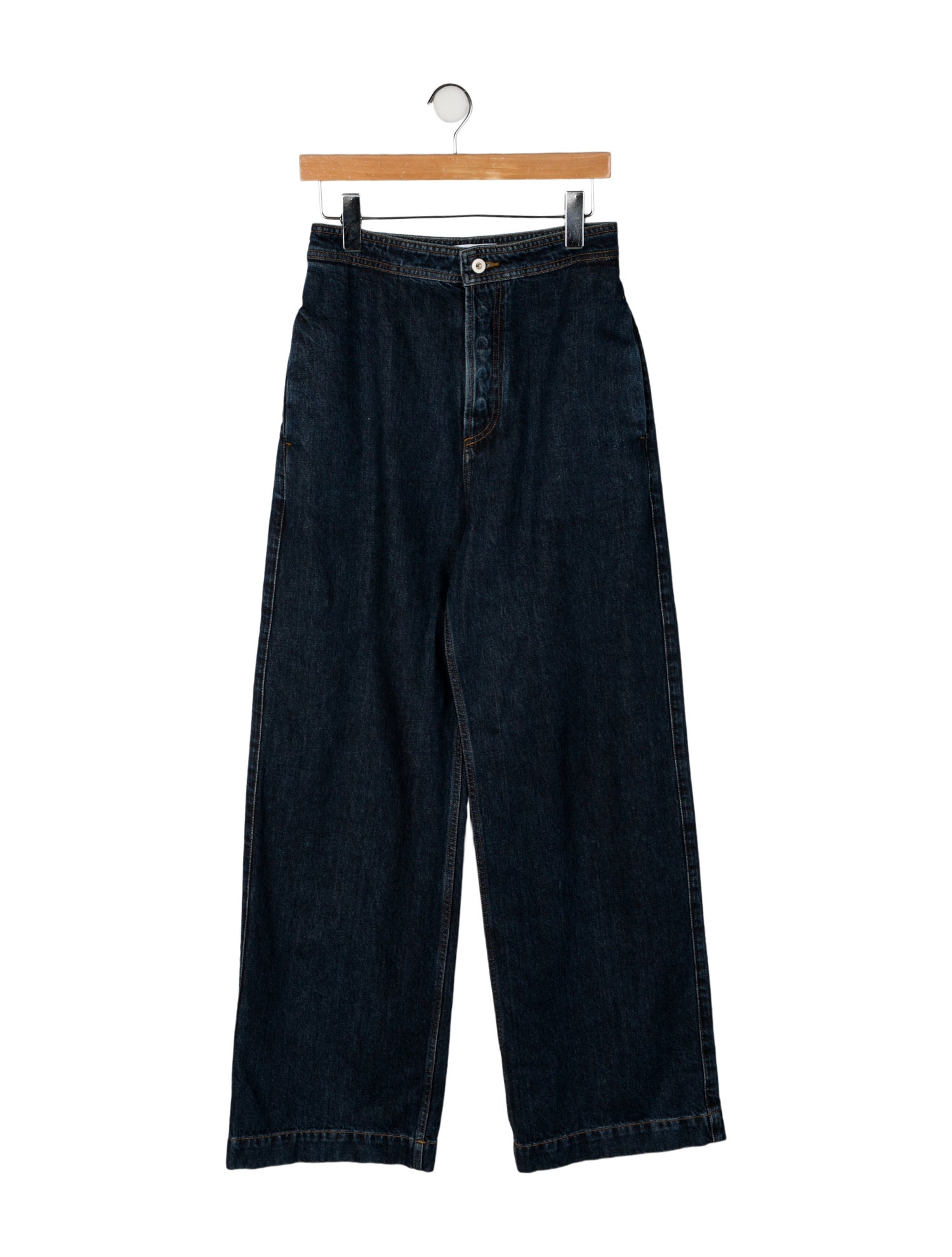 Loewe High-Rise Wide Leg Jeans