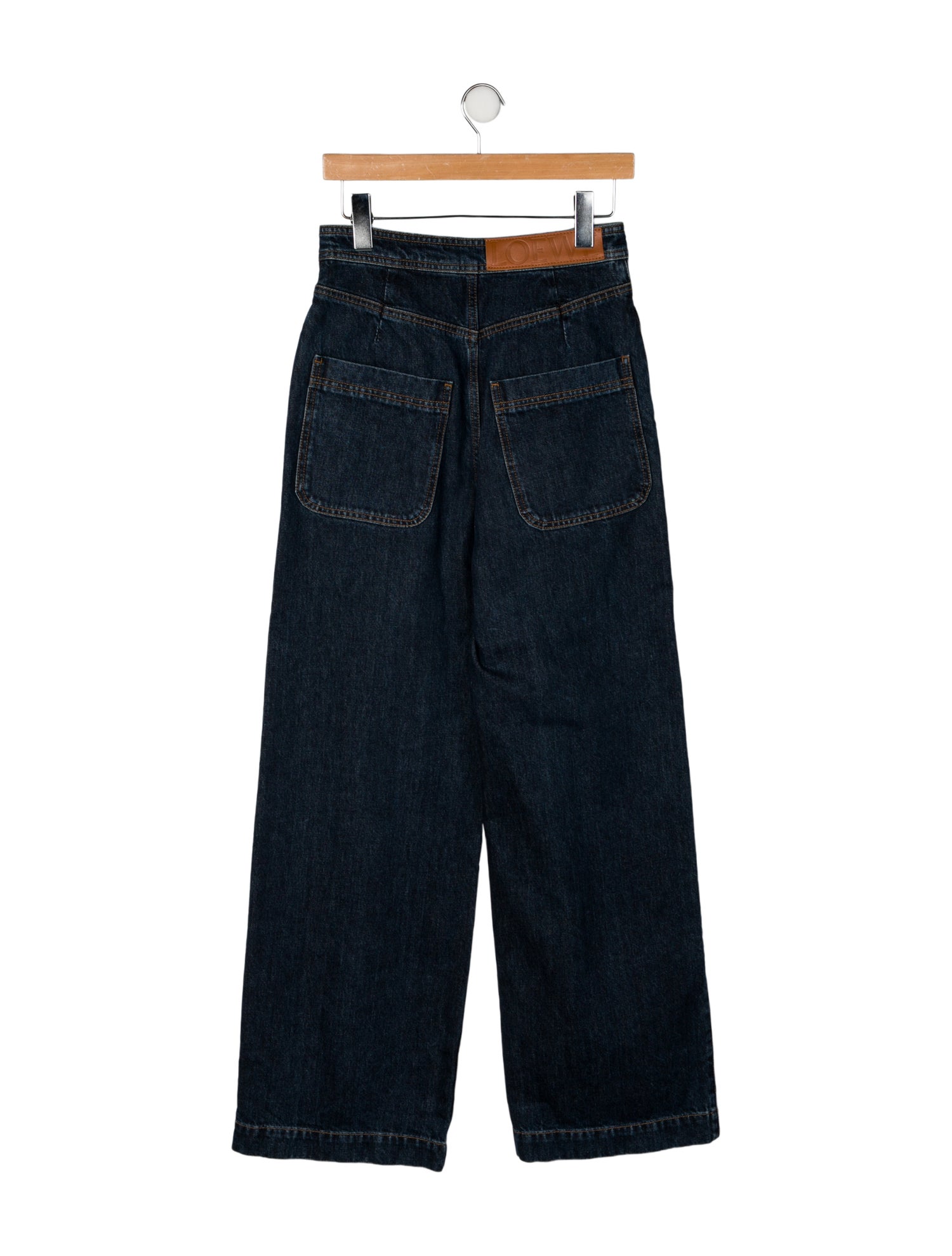 Loewe High-Rise Wide Leg Jeans