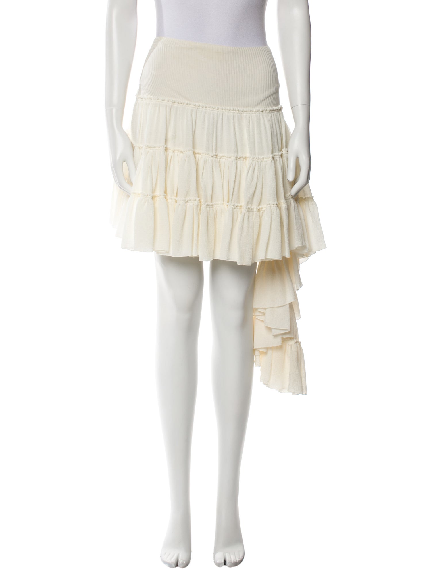 Loewe Silk Mini Skirt