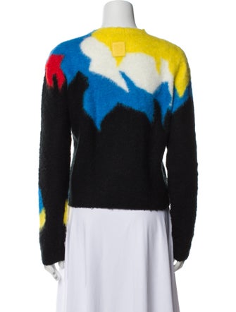 Loewe Intarsia Print Mohair Sweater