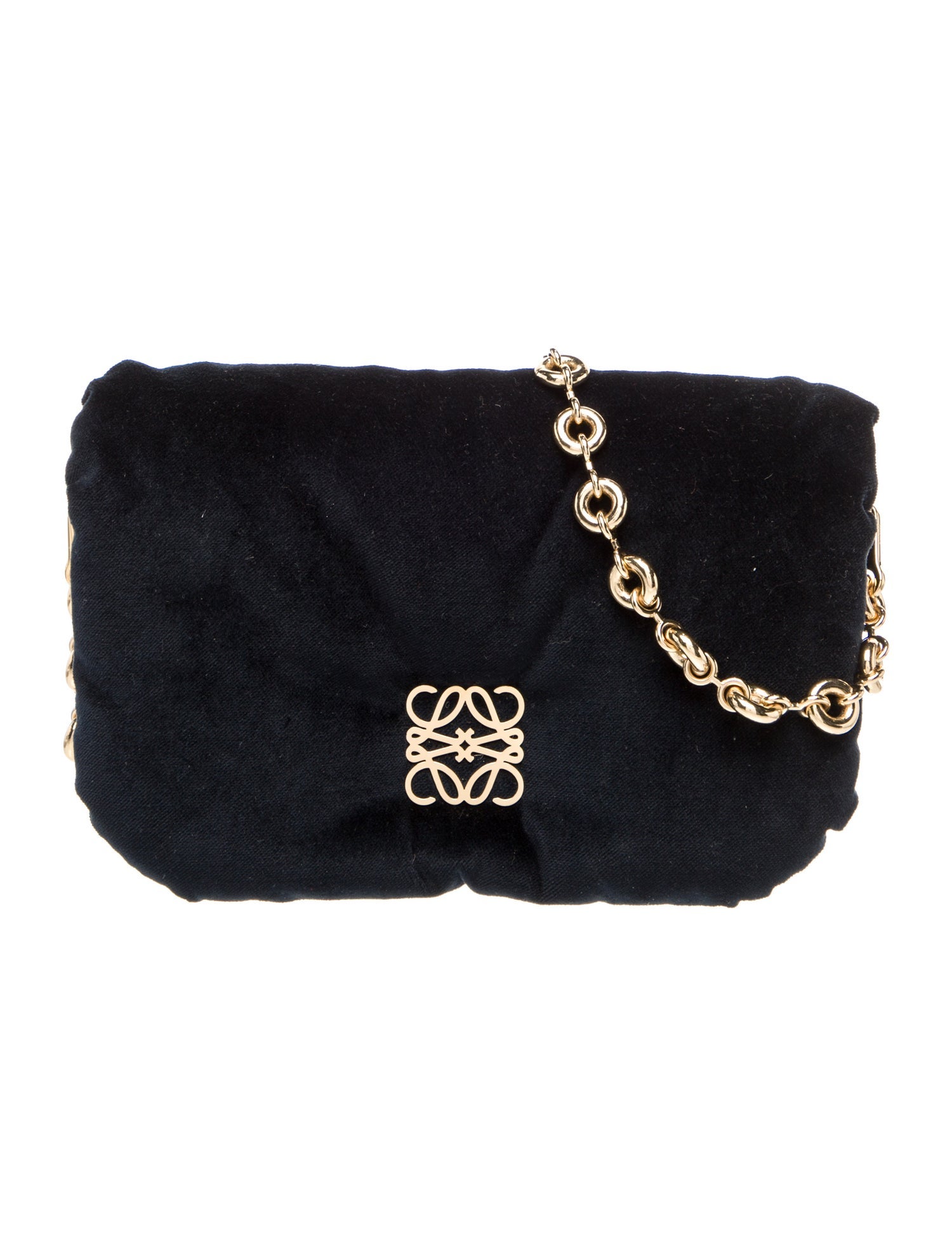 Loewe Velvet Shoulder Bag 2023