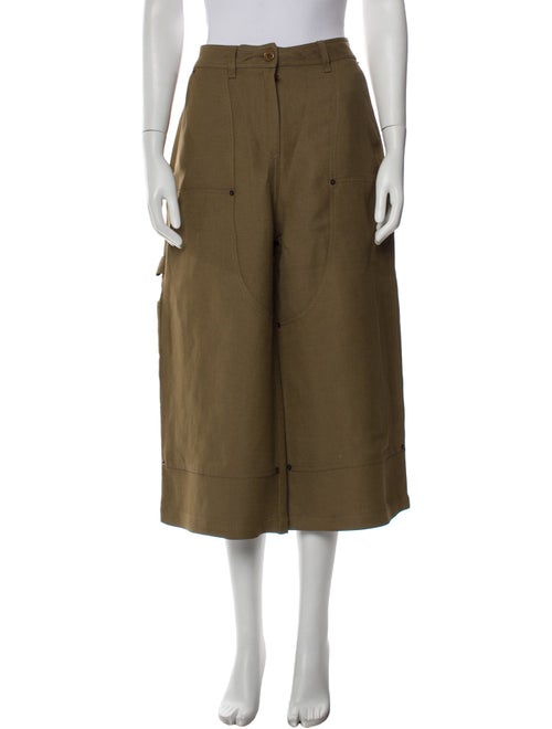 Loewe Linen Wide Leg Pants