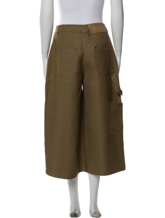 Loewe Linen Wide Leg Pants