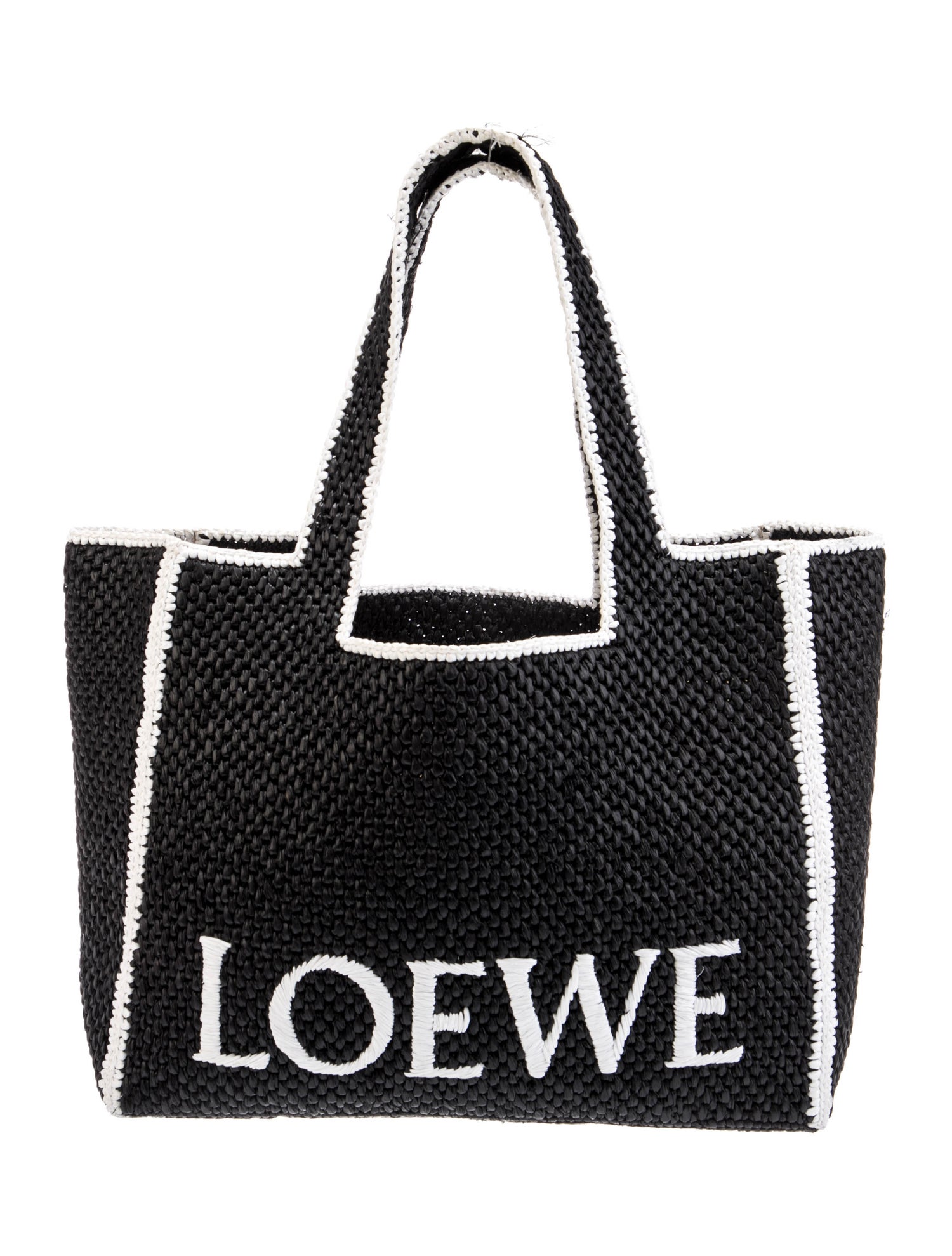 Loewe Raffia Tote 2023