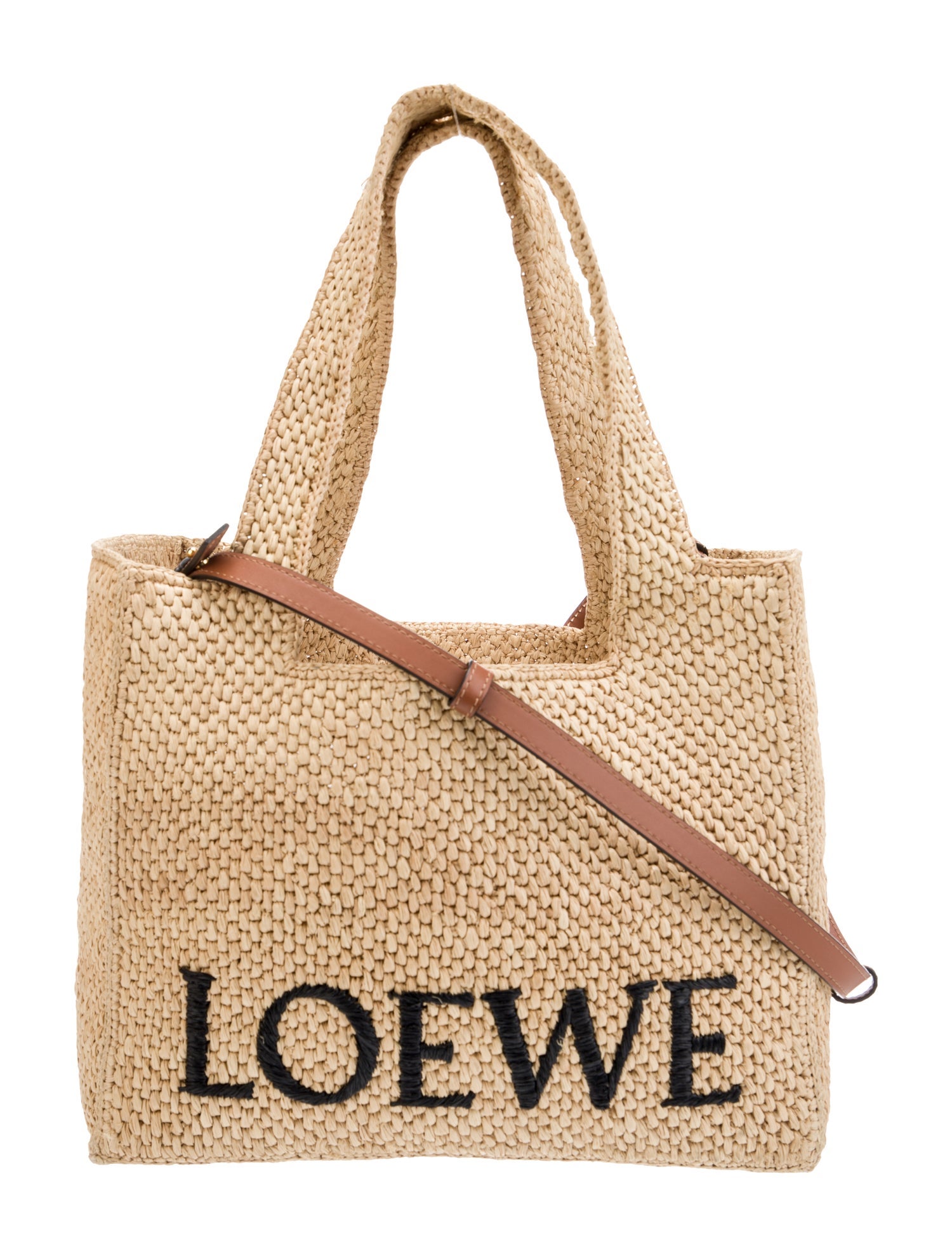 Loewe Raffia Crossbody Bag