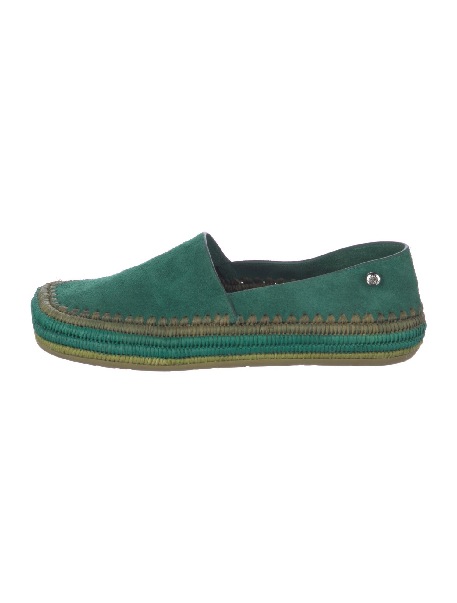 Loewe Rio Slipper Suede Espadrilles