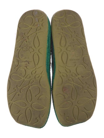 Loewe Rio Slipper Suede Espadrilles