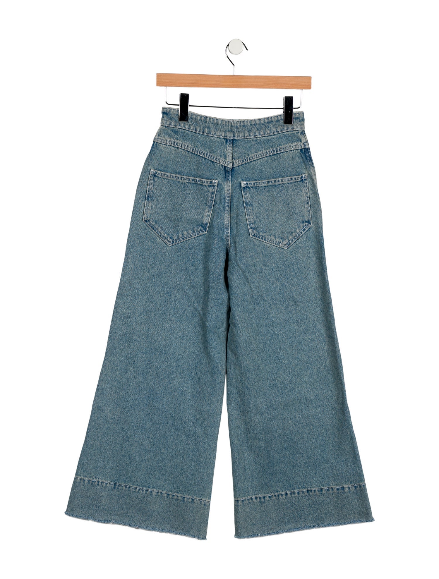 Loewe High-Rise Wide Leg Jeans
