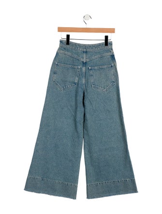 Loewe High-Rise Wide Leg Jeans