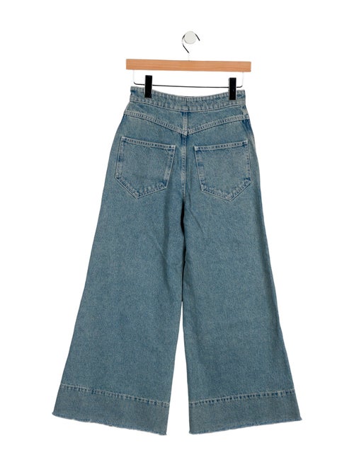 Loewe High-Rise Wide Leg Jeans