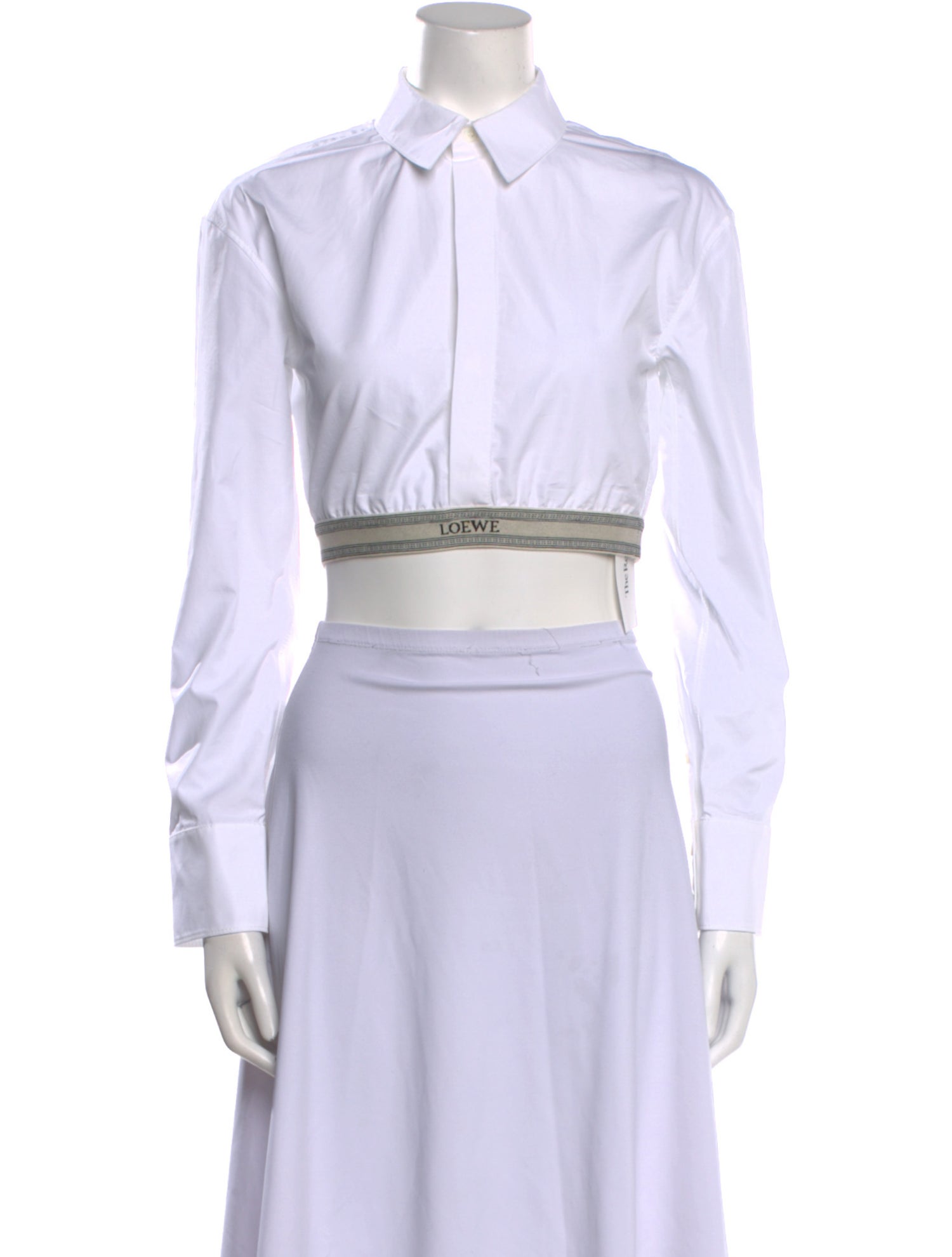 Loewe Long Sleeve Crop Top