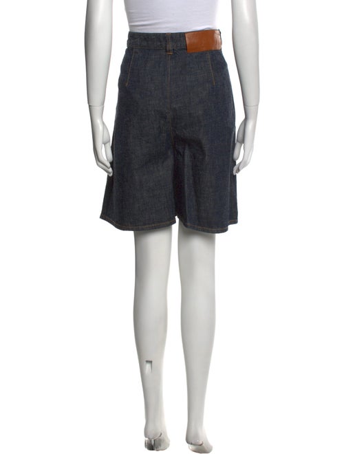 Loewe Denim Knee-Length Shorts