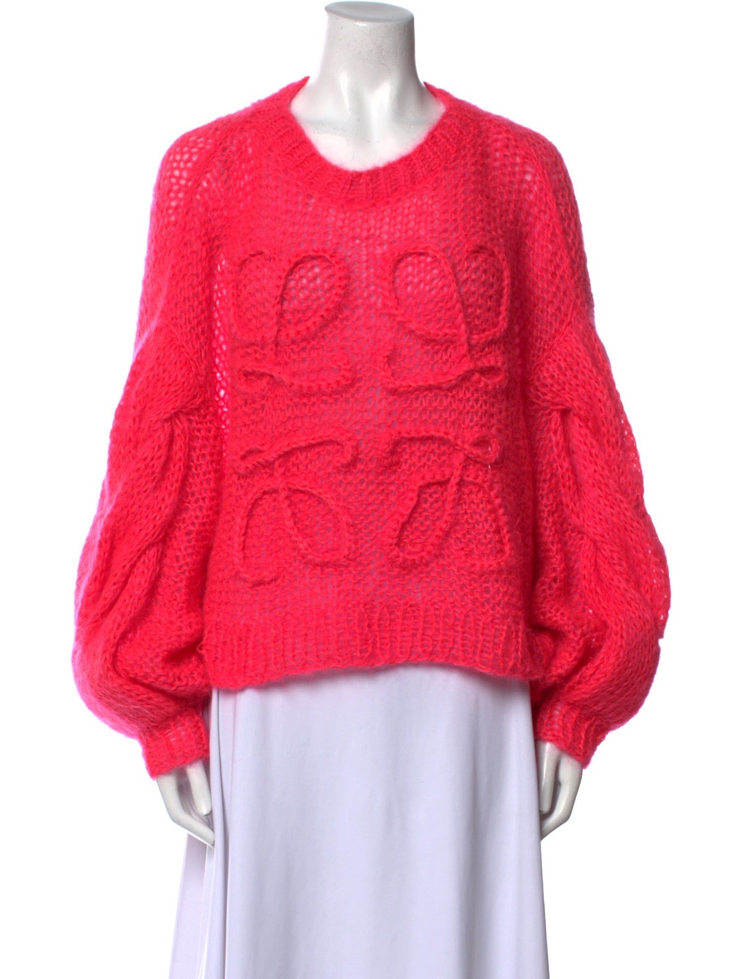 Loewe Anagram Mohair Sweater