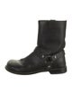 Loewe Leather Moto Boots
