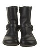 Loewe Leather Moto Boots