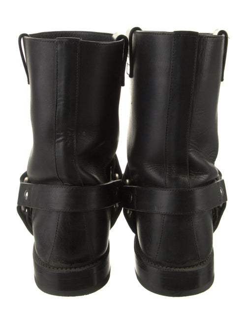 Loewe Leather Moto Boots
