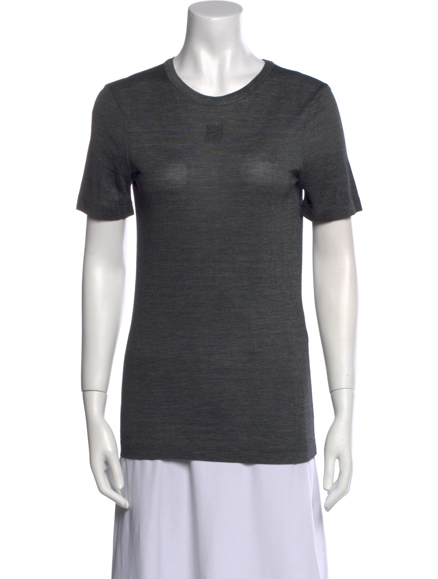 Loewe Silk Crew Neck T-Shirt w/ Tags