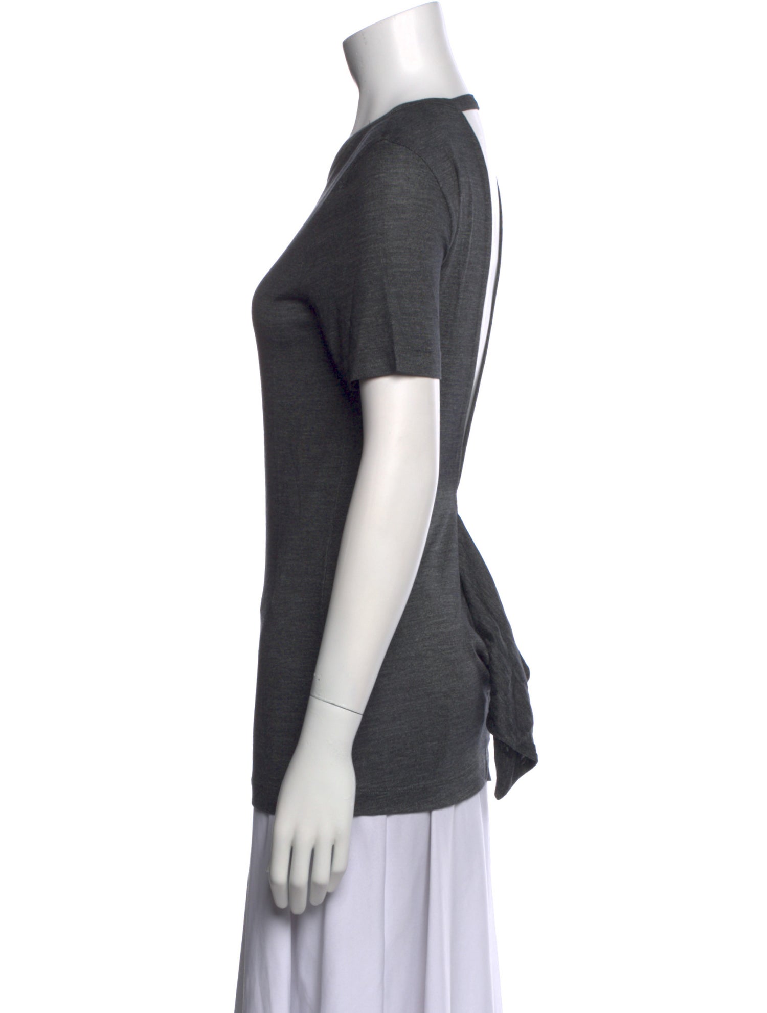 Loewe Silk Crew Neck T-Shirt w/ Tags