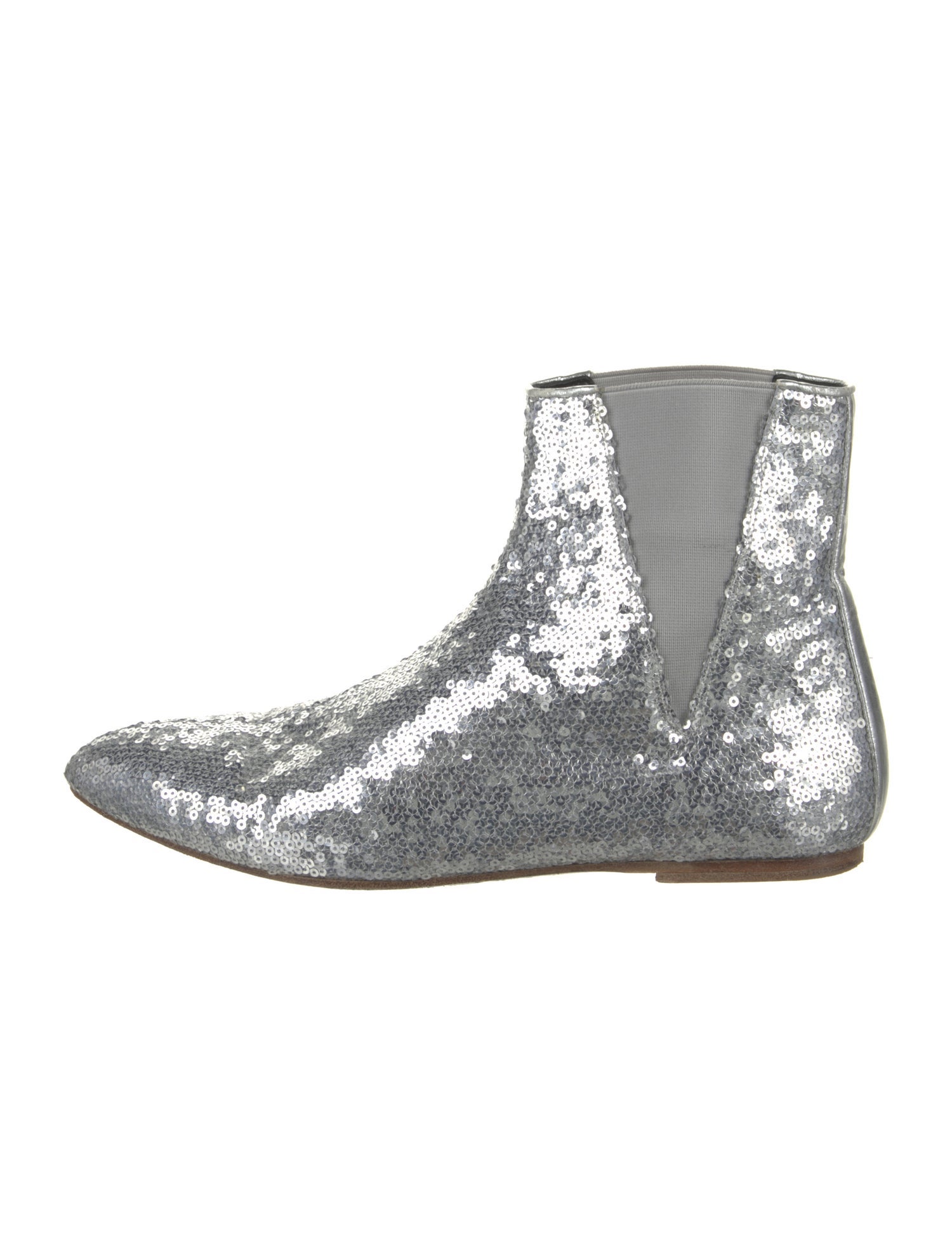 Loewe Sequins Patterned Chelsea Boots