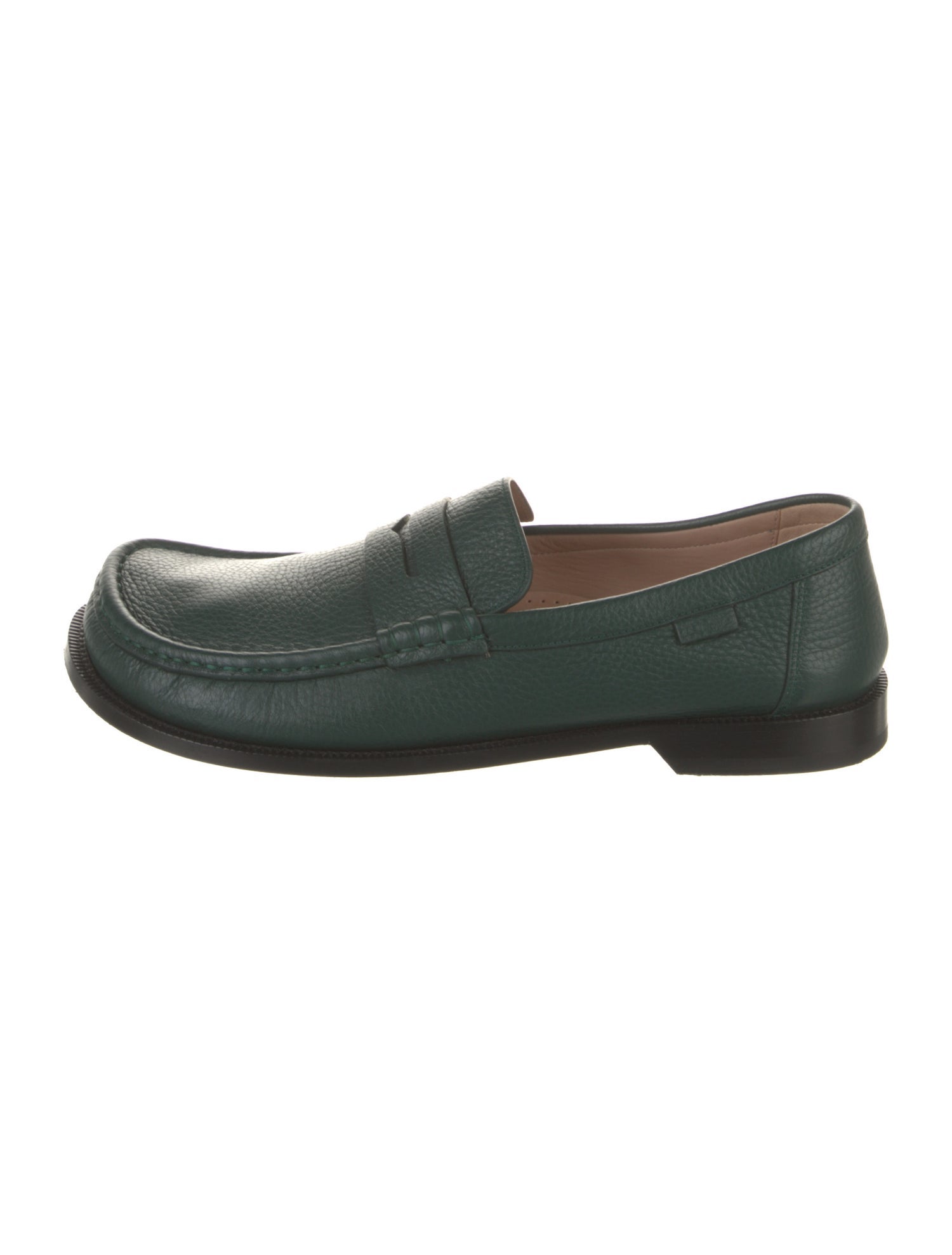 Loewe Leather Loafers
