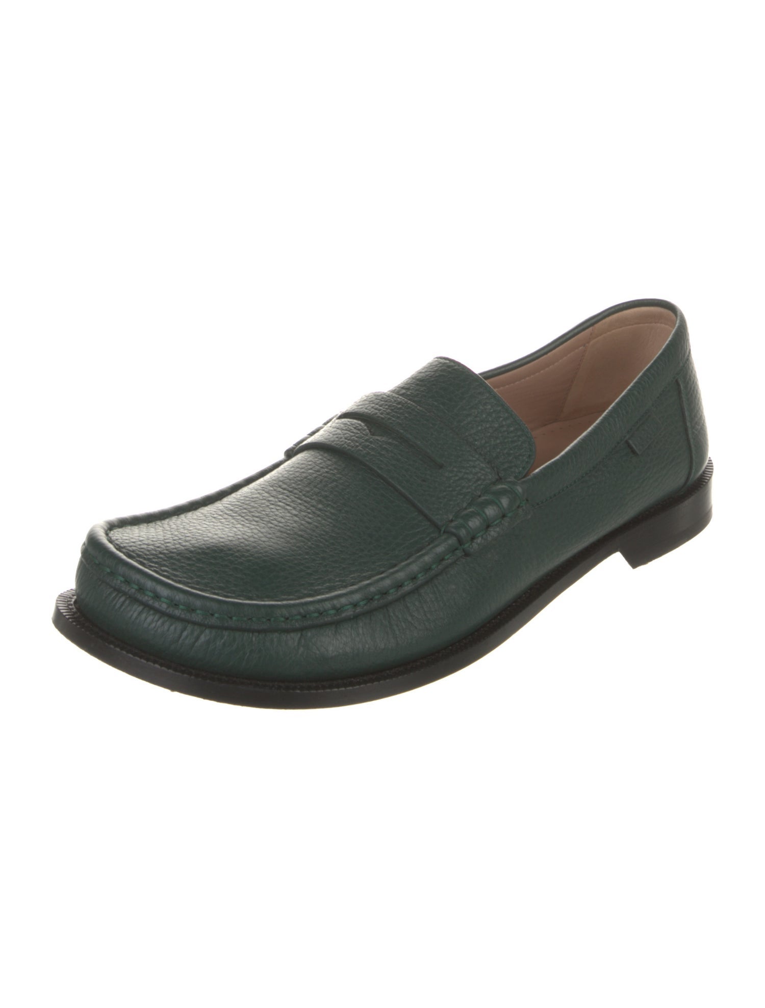 Loewe Leather Loafers