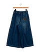 Loewe Cropped Anagram Wide Leg Jeans