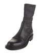 Loewe Leather Lasercut Accents Moto Boots