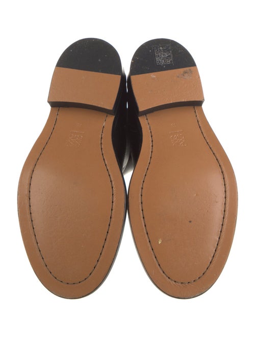 Loewe Leather Lasercut Accents Moto Boots