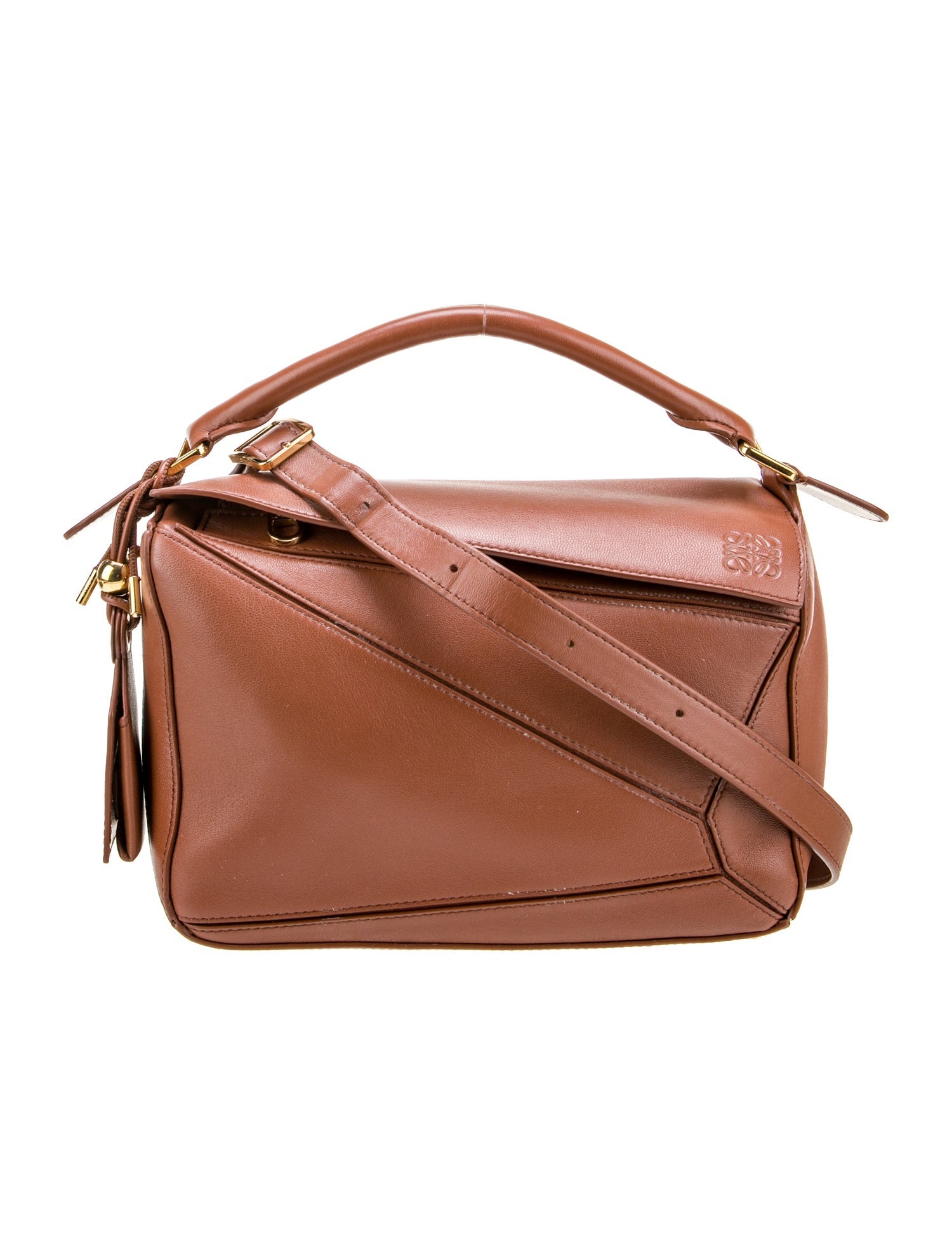 Loewe Leather Featherlight Puzzle Small 2025