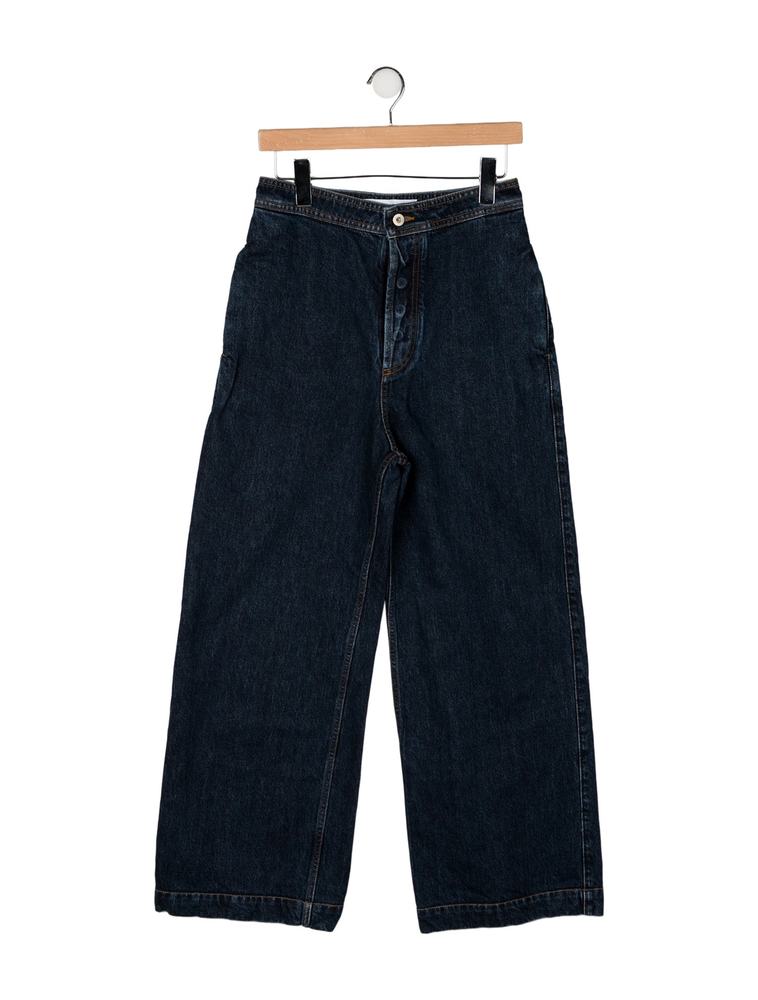 Loewe High-Rise Wide Leg Jeans