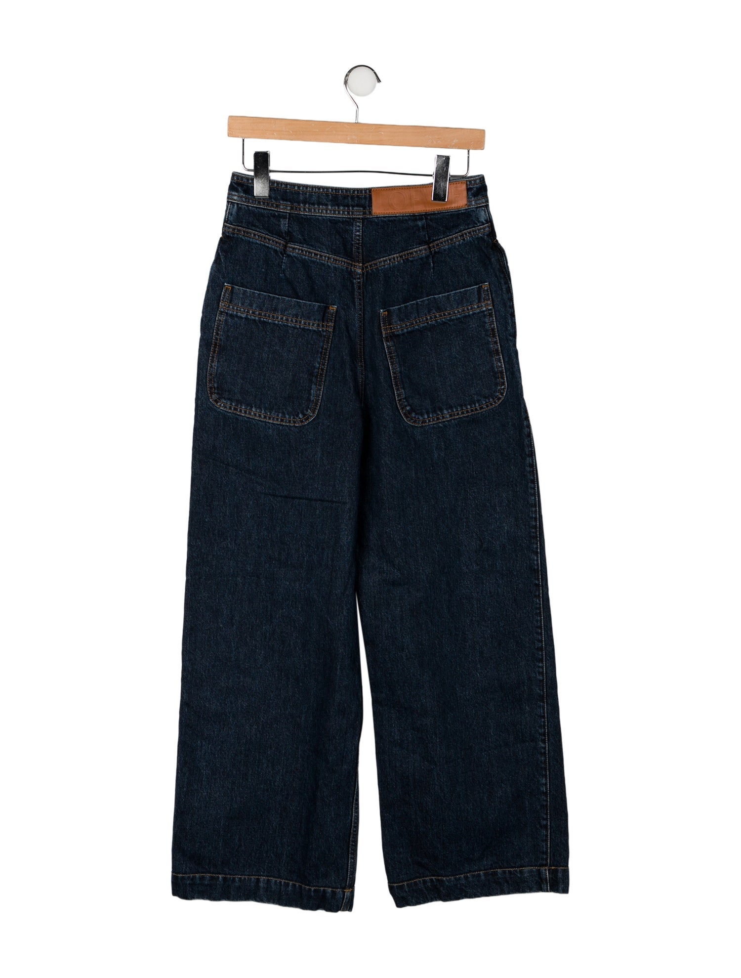 Loewe High-Rise Wide Leg Jeans