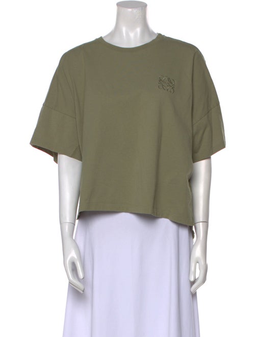 Loewe Crew Neck Short Sleeve Sweatshirt