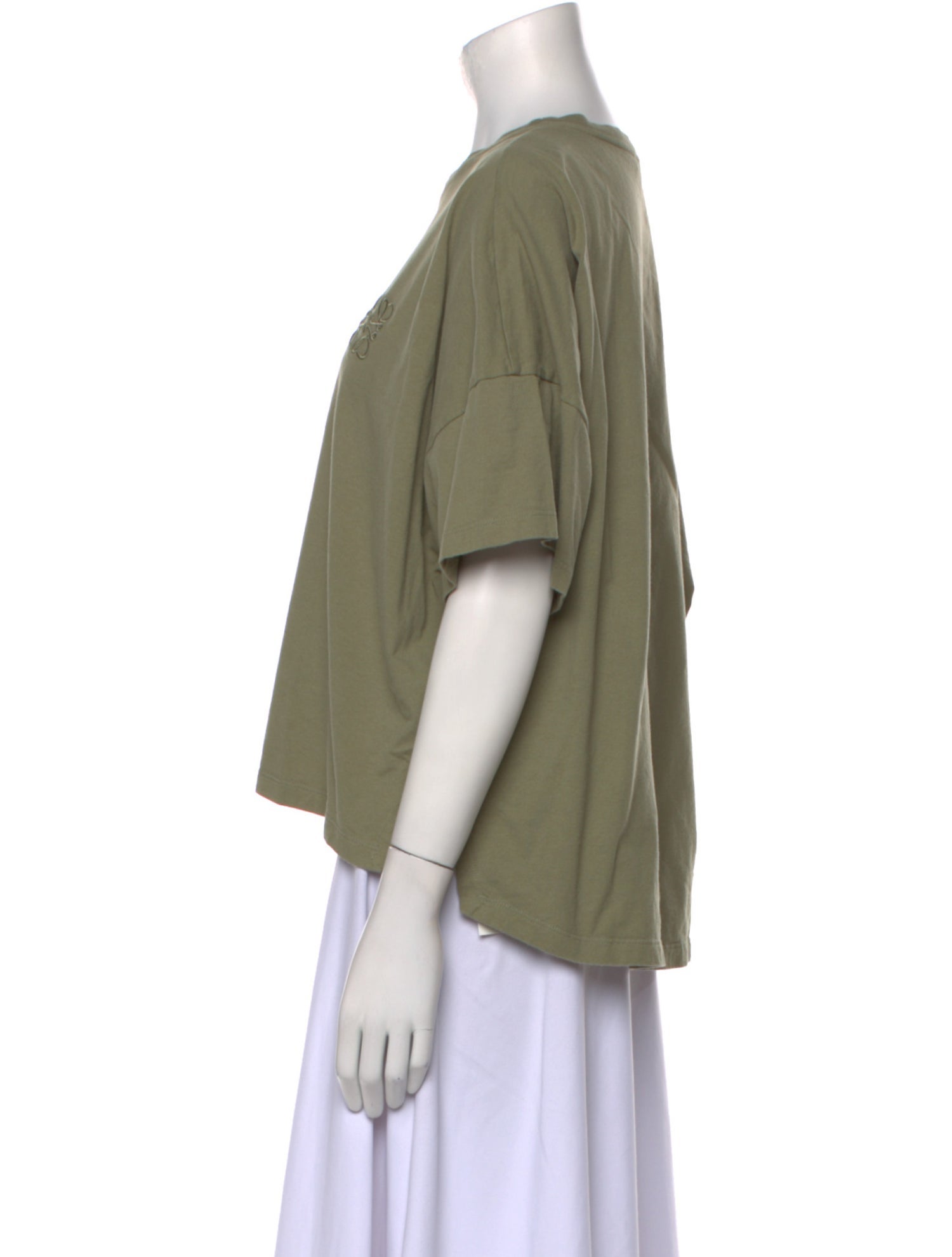 Loewe Crew Neck Short Sleeve Sweatshirt