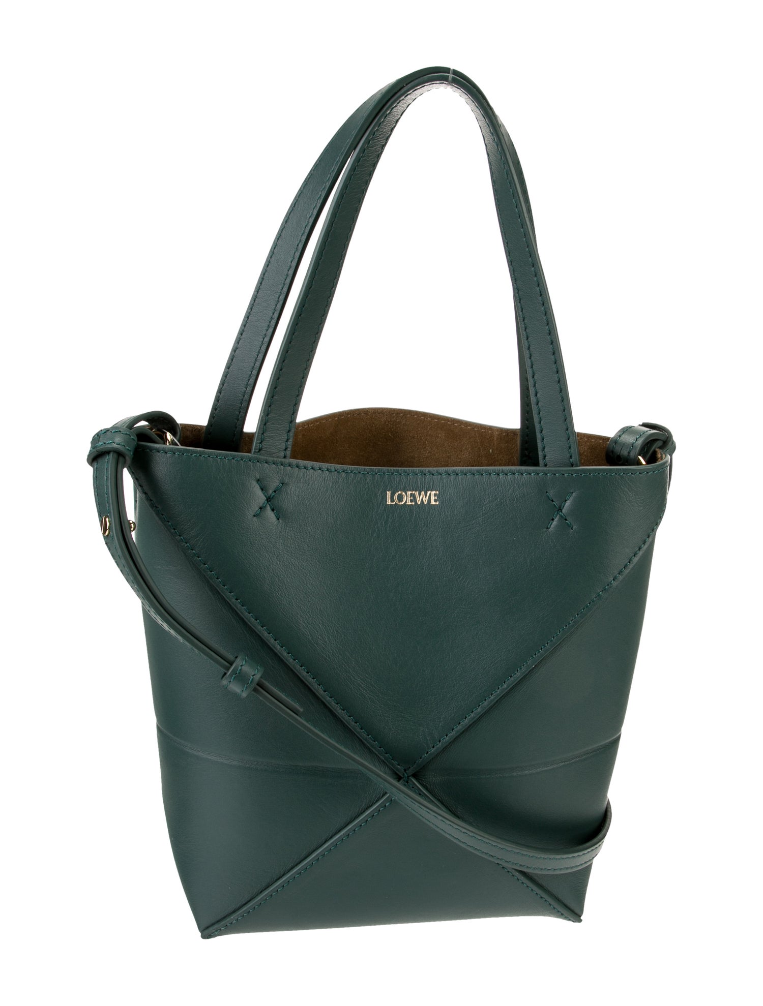 Loewe Leather Top Handle Bag 2024