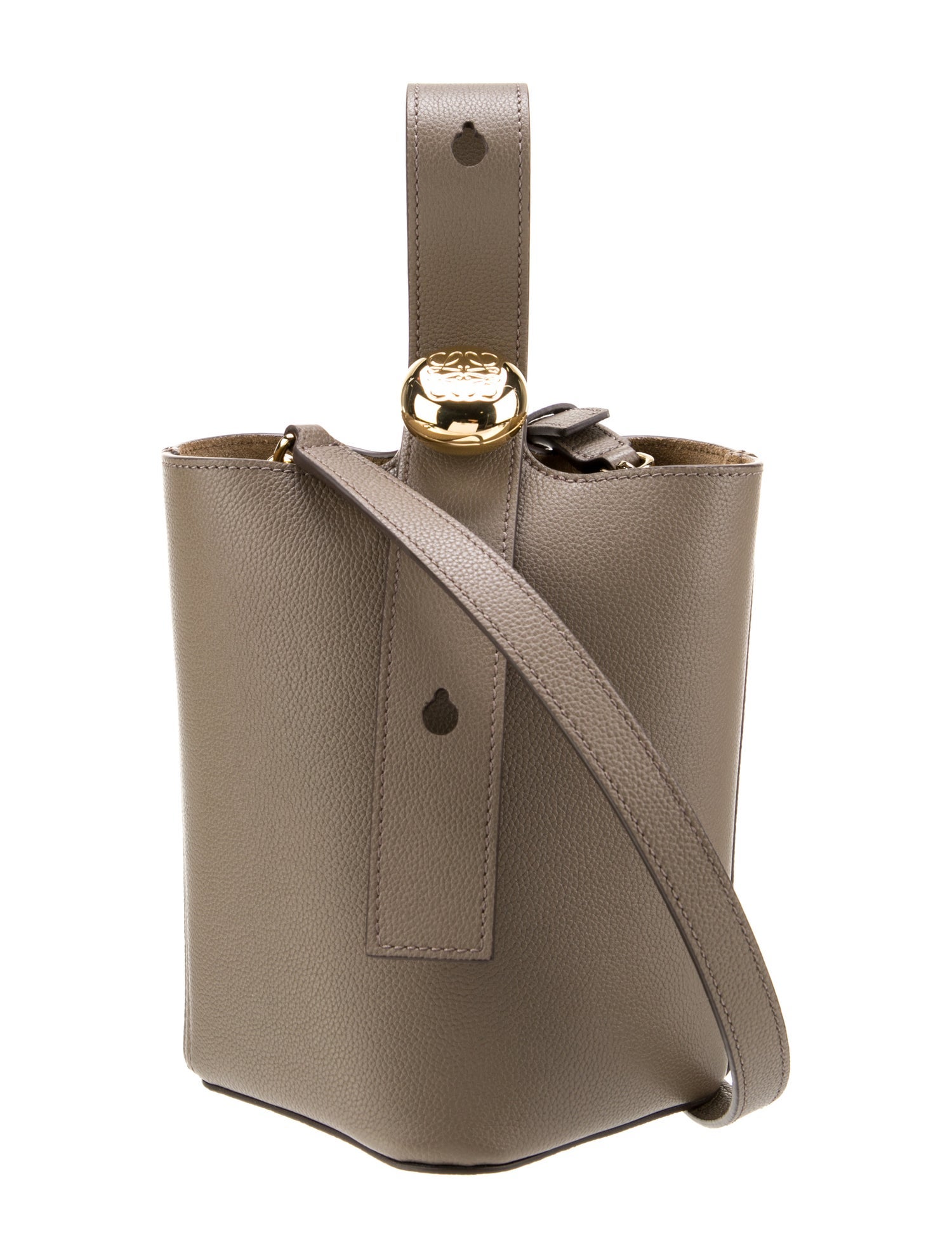 Loewe Leather Pebble Mini 2025