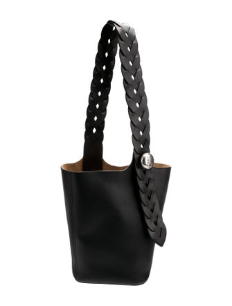 Loewe Leather Pebble bucket Large