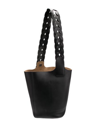 Loewe Leather Pebble bucket Large