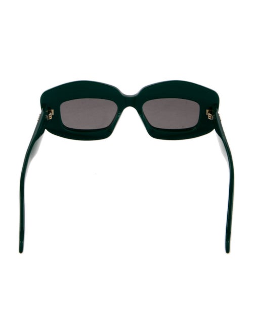 Loewe Pave' Screen Anagram Oversize Sunglasses