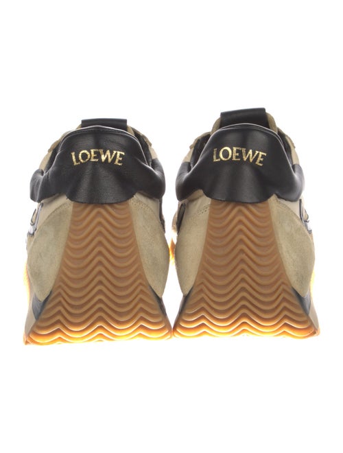 Loewe Suede Printed Athletic Sneakers