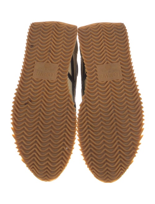 Loewe Suede Printed Athletic Sneakers