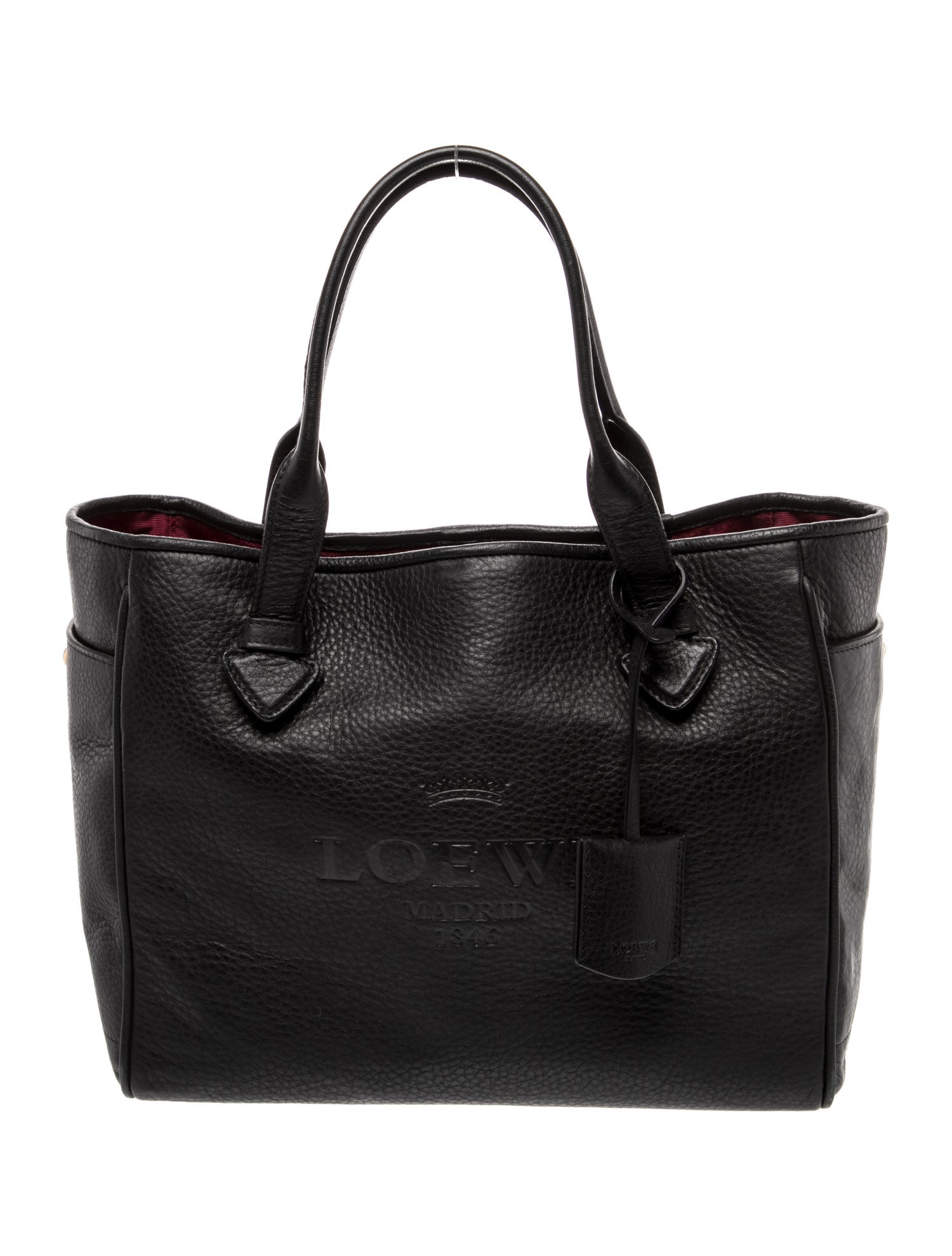 Loewe Leather Top Handle Bag Vintage