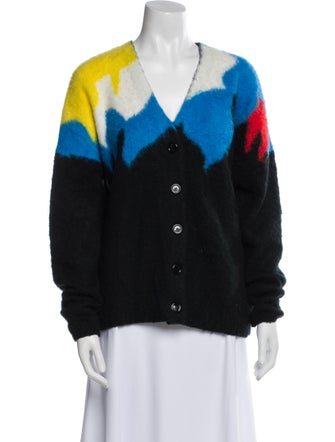Loewe 2021 Colorblock Pattern Sweater
