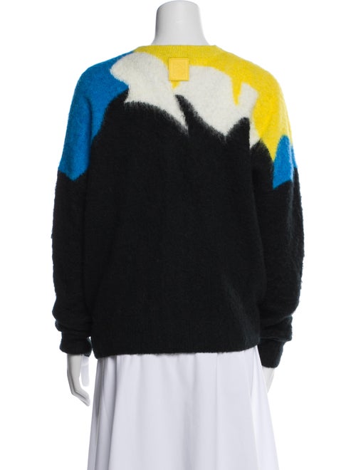 Loewe 2021 Colorblock Pattern Sweater