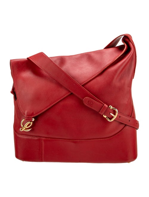 Loewe Leather Messenger Bag