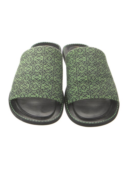 Loewe Leather Printed Slides