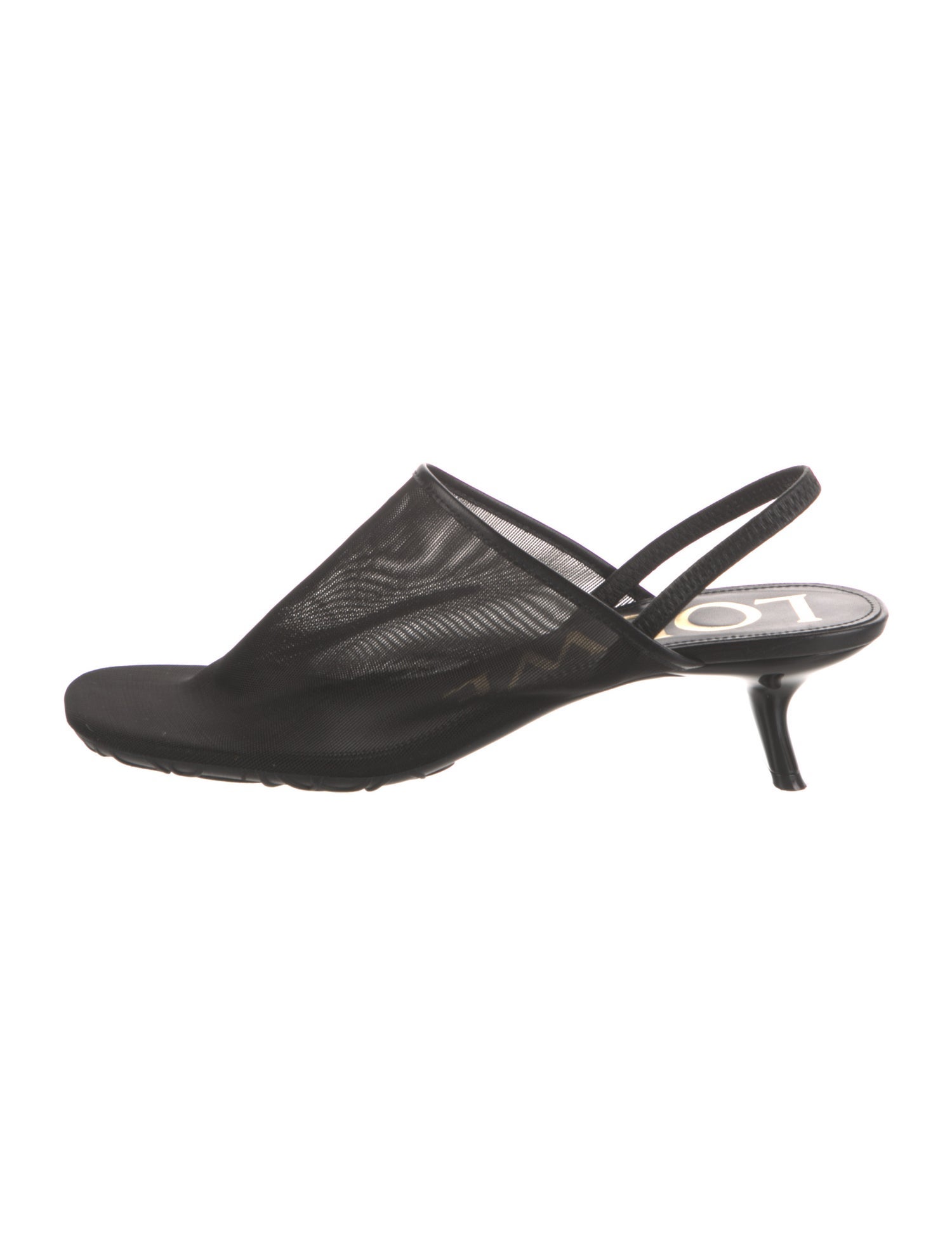 Loewe Mesh Slingback Pumps