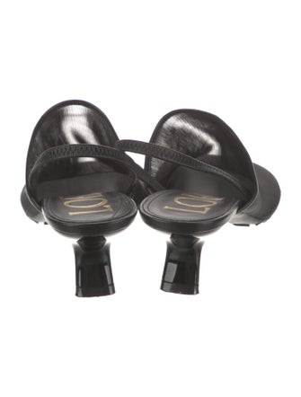 Loewe Mesh Slingback Pumps