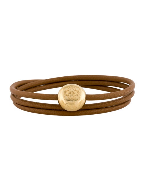 Loewe Leather Wrap Bracelet