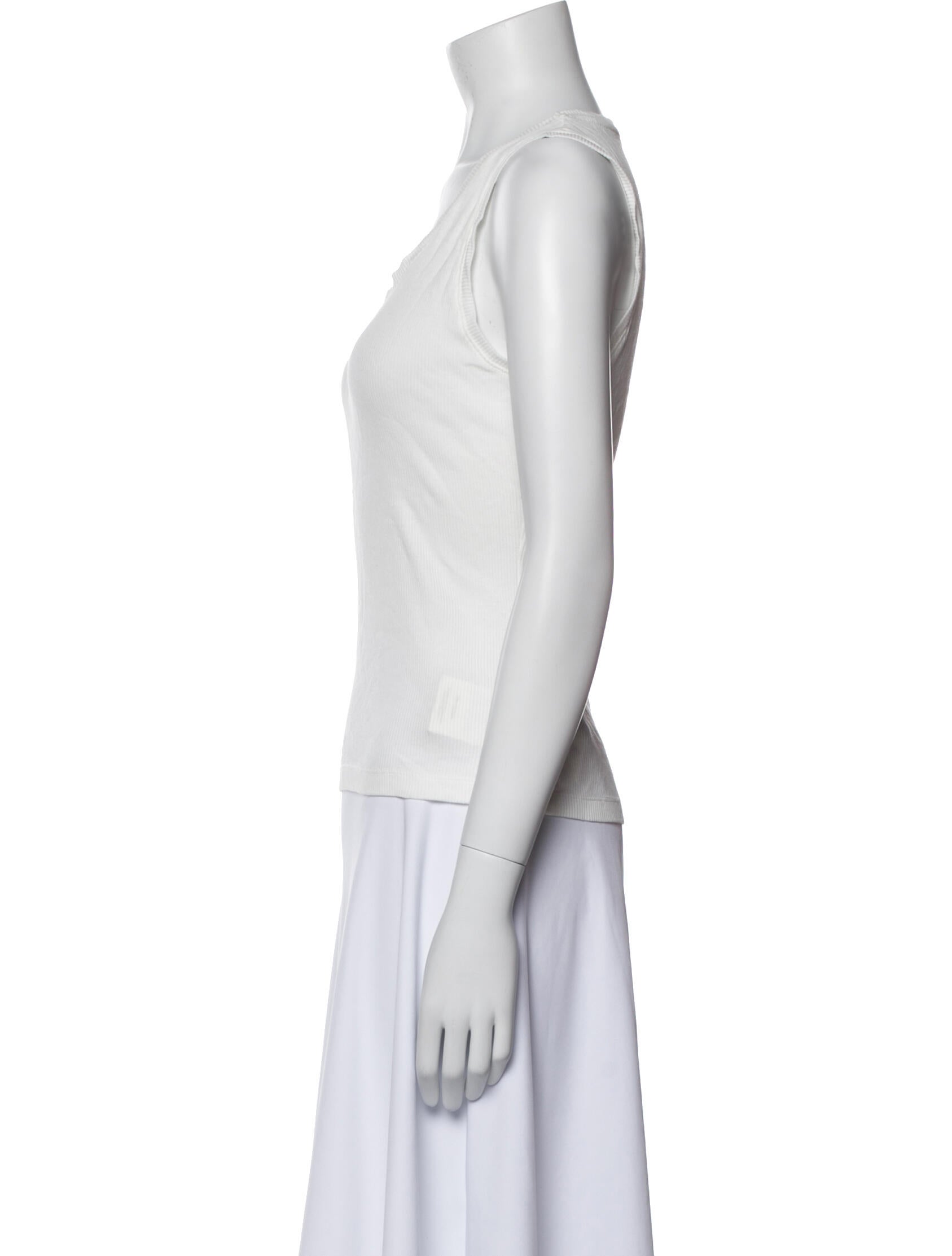 Loewe Graphic Print Scoop Neck Top