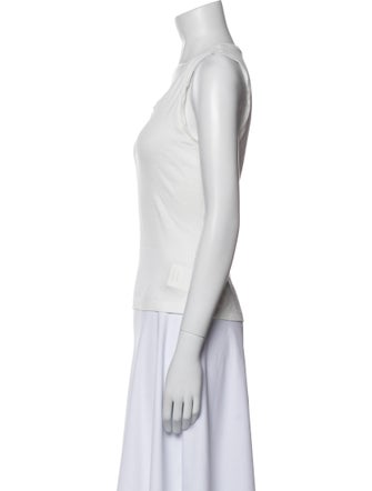 Loewe Graphic Print Scoop Neck Top